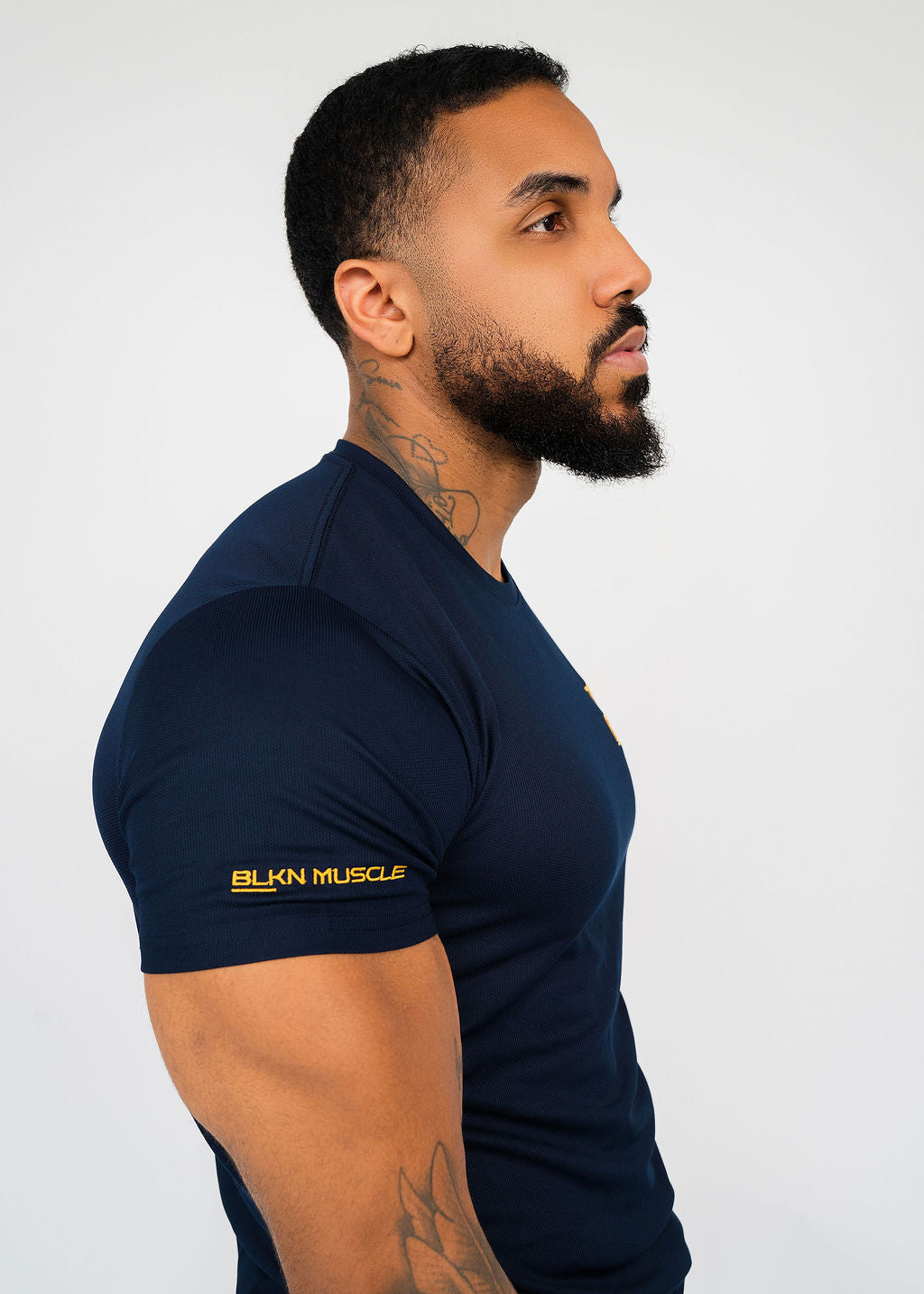 BM Ascend T-Shirt Navy Blue