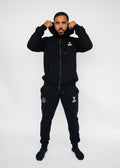 NT Line Aeternum Zip Up Tracksuit Black/White