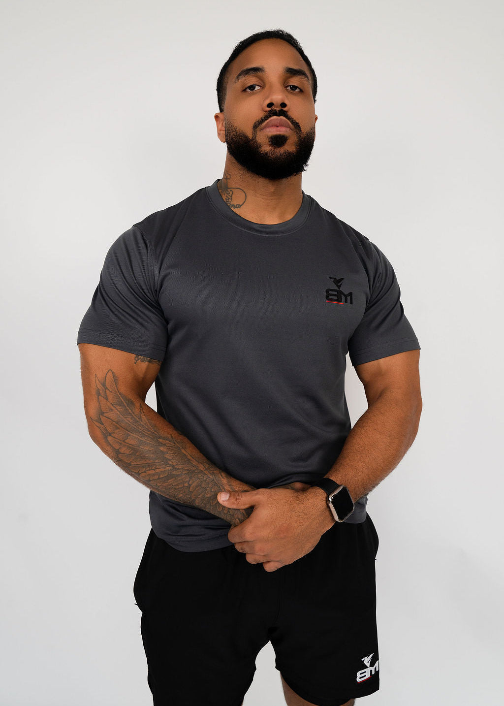 BM Core Dry T-Shirt Grey