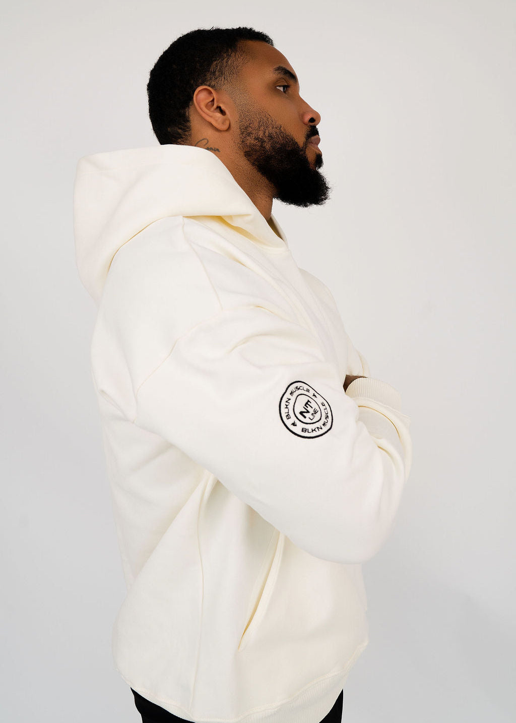 NT Line Aeternum Oversized Hoodie Ivory