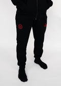 NT Line Aeternum Trackpants Black/Red