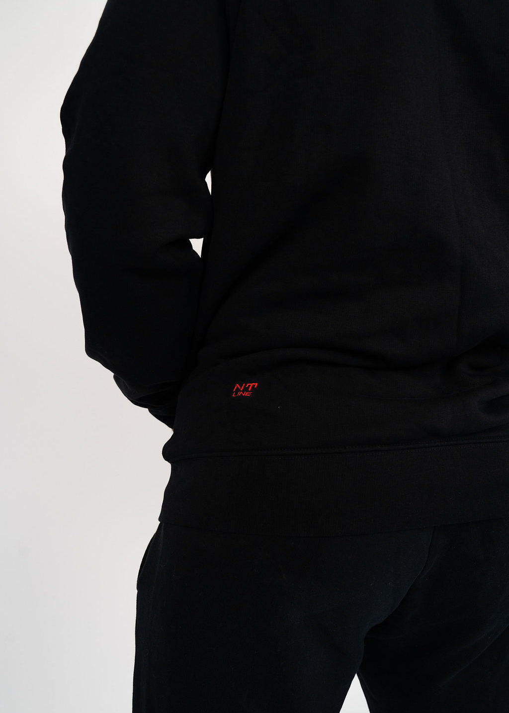 NT Line Aeternum Zip Up Hoodie Black/Red